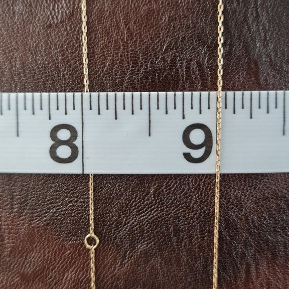 Fine chain link necklace - Picture 4 of 13